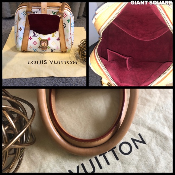 LOUIS VUITTON
White Multicolore Priscilla Bag - Picture 7 of 9
